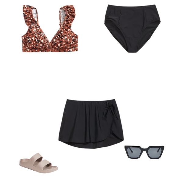 🔥$5 SALE🔥 NWT High Waisted Swim - Picture 2 of 6